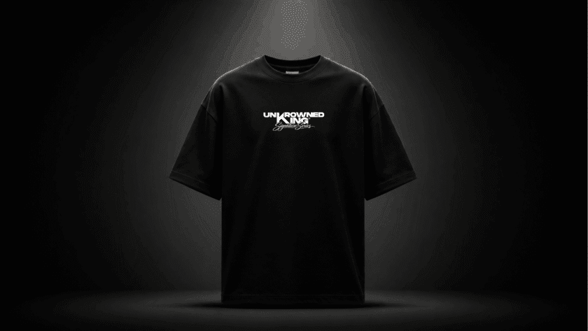 BLACK T-SHIRT – CORE LOGO