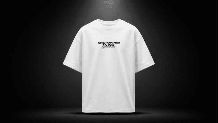 WHITE T-SHIRT – CORE LOGO